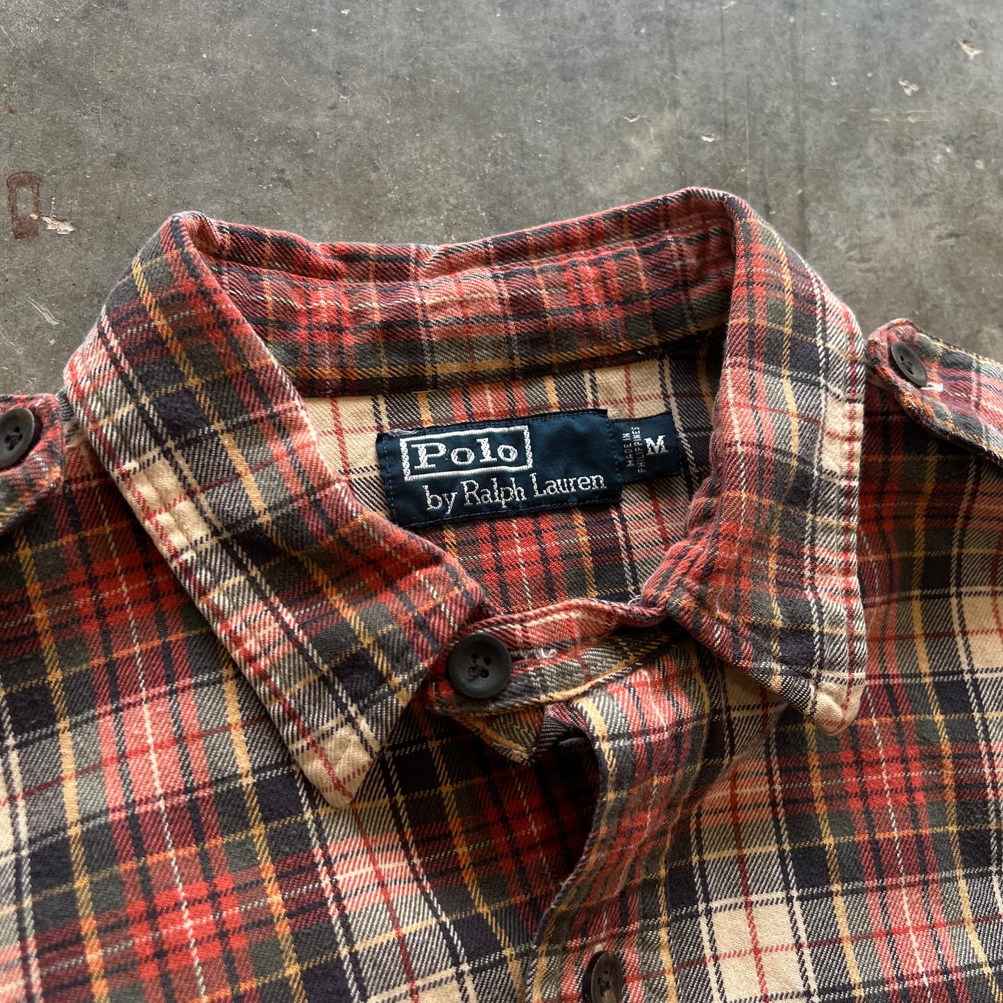 Vintage Polo Ralph Lauren Plaid Shirt