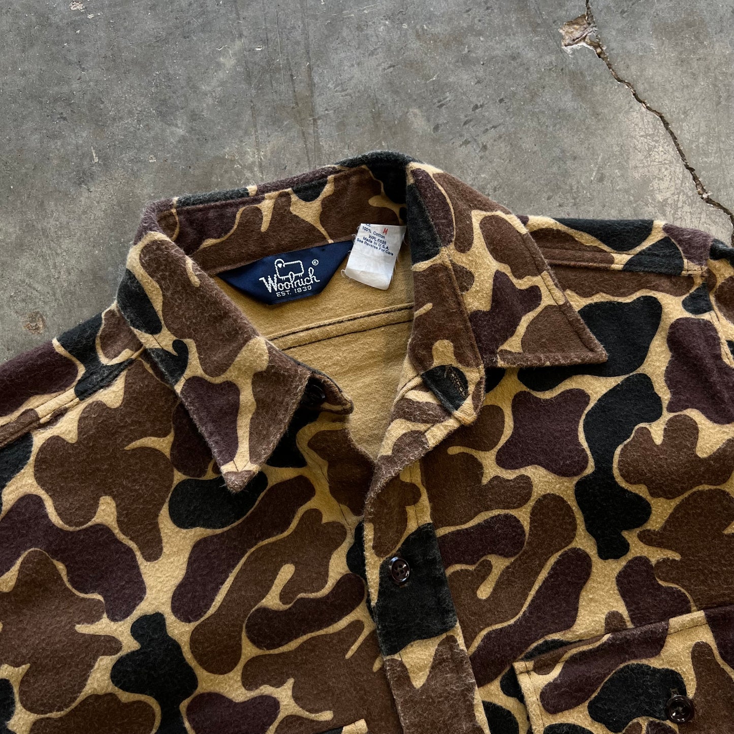 Vintage WoolRich Duck Camo Shirt