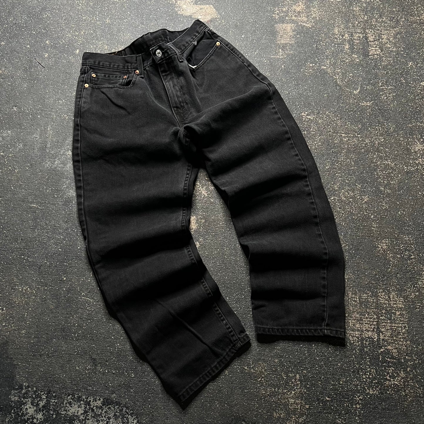 2000’s Levi’s 550 Black Denim