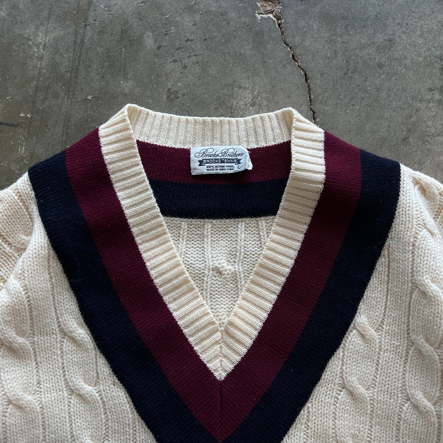 Vintage Brooks Brothers Merino Sweater