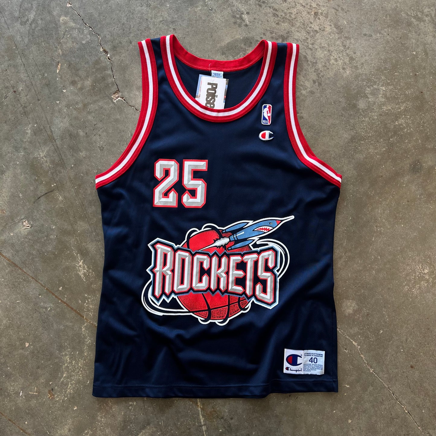 Vintage Houston Rockets Champion Jersey