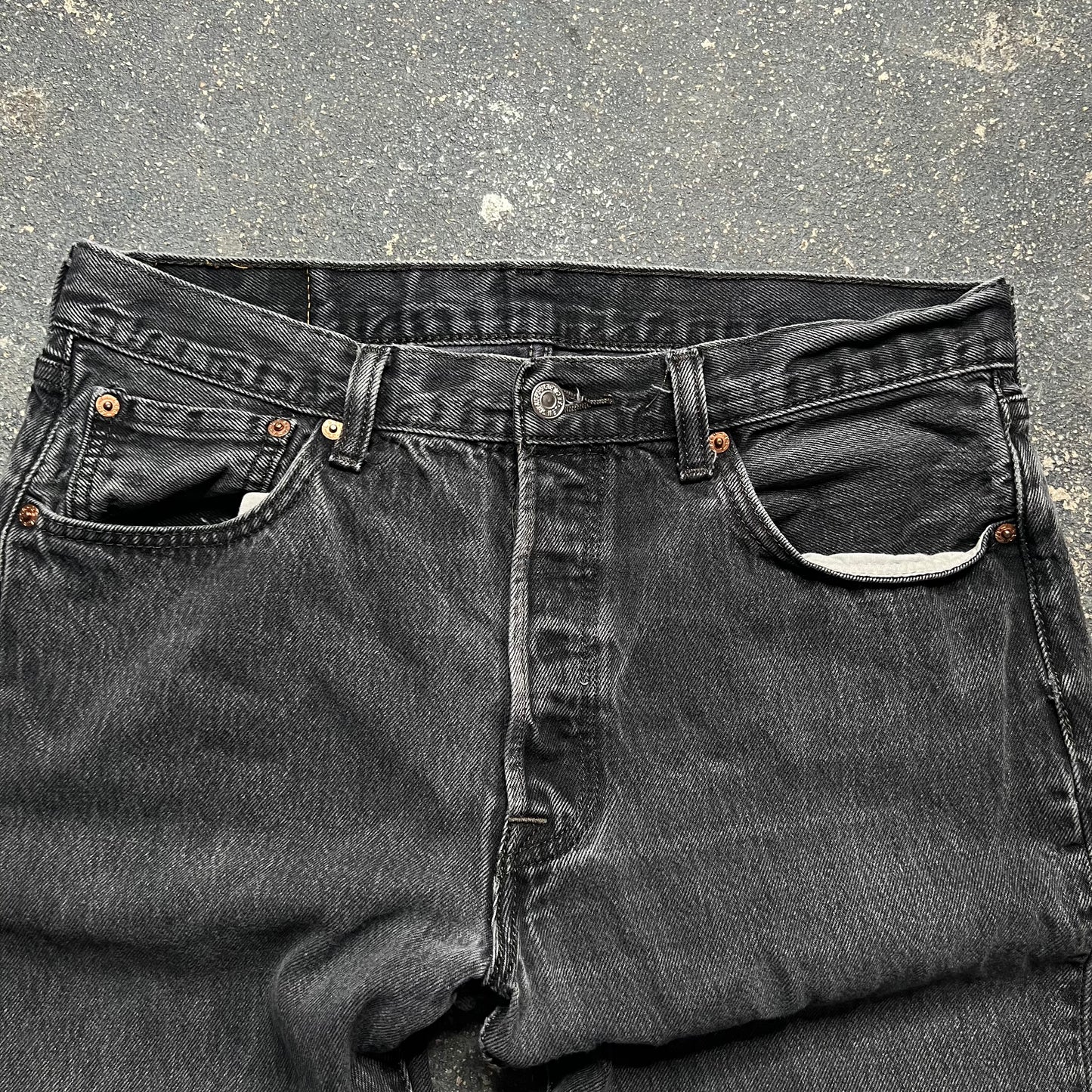2000’s Levi’s 501 Black Denim
