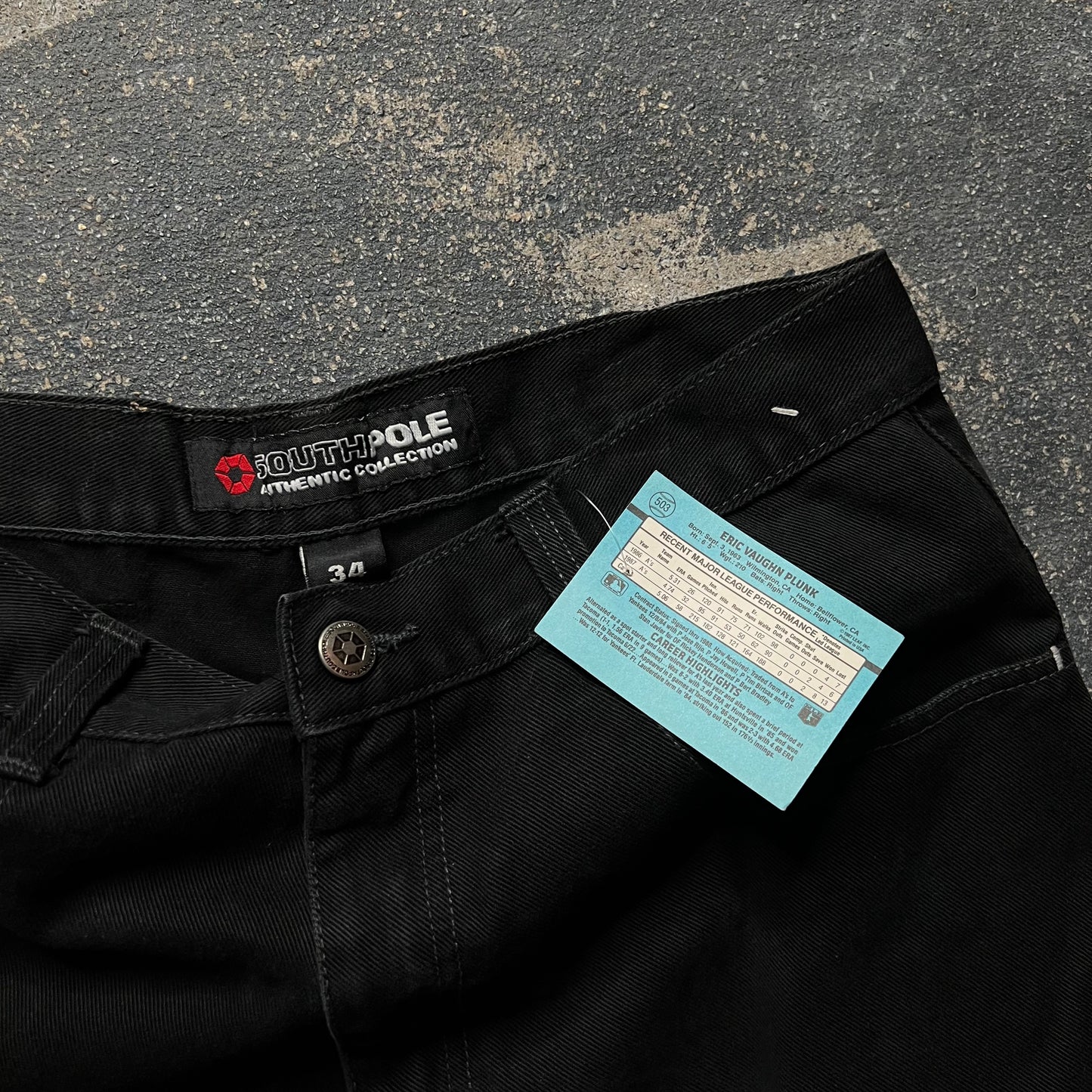 2000’s SouthPole Black Jorts