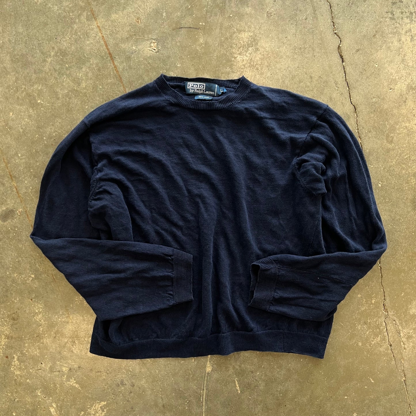 00’s Polo By Ralph Lauren Linen Pullover