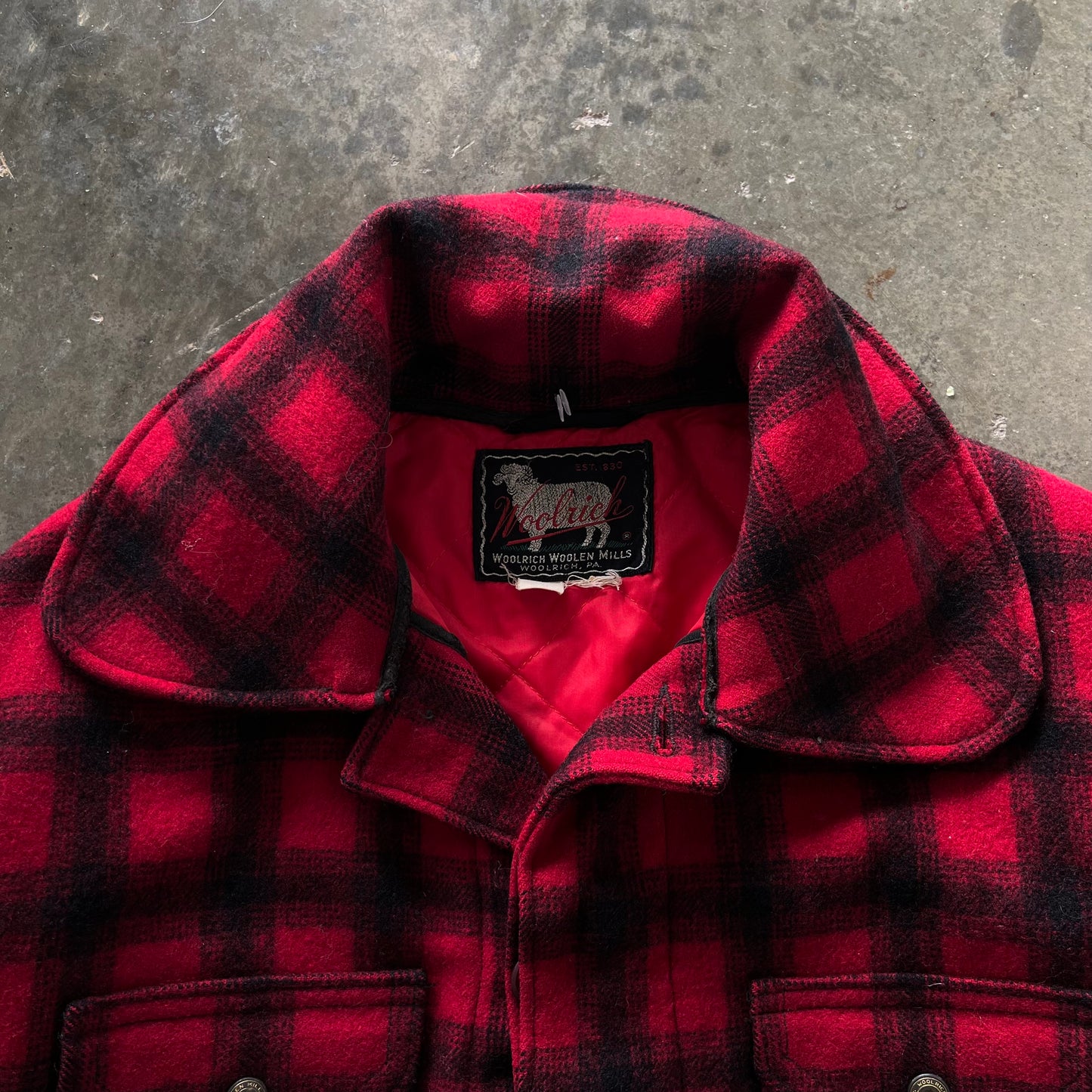 Vintage 50’s WoolRich Plaid Jacket