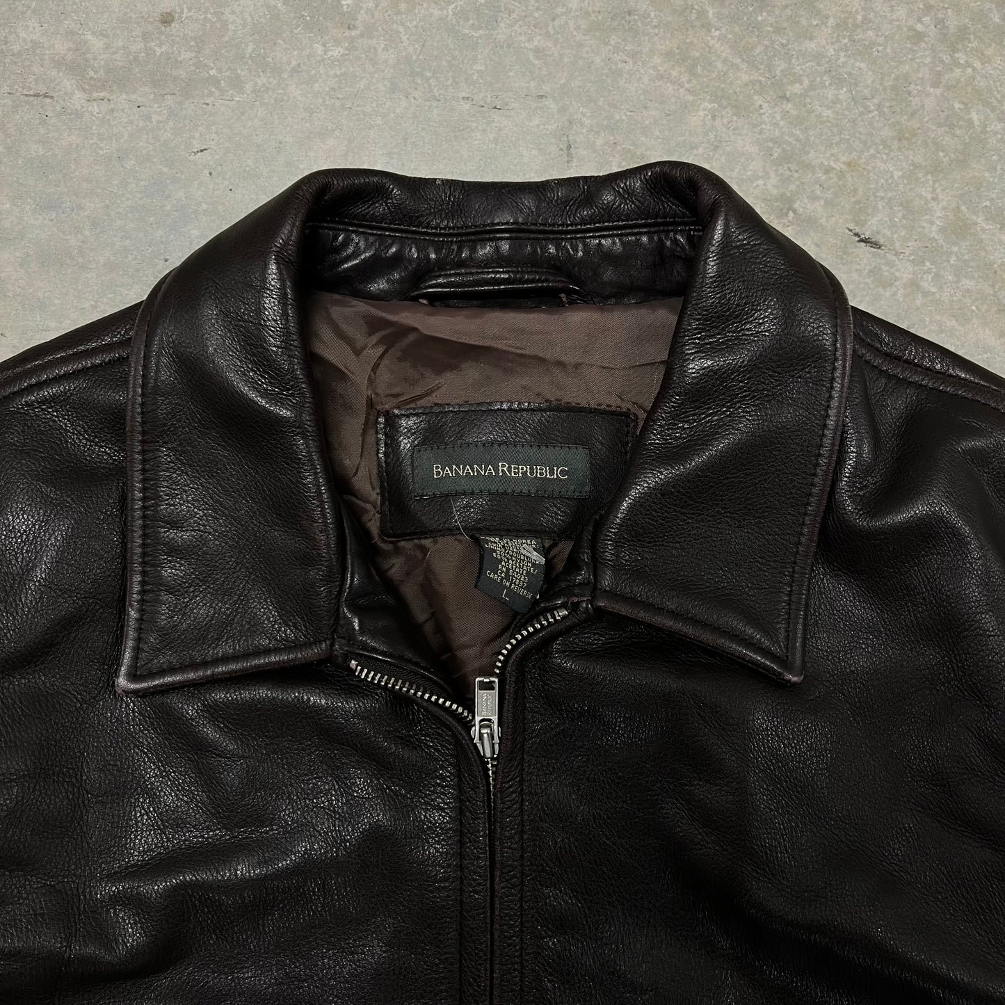 Vintage Banana Republic Leather Jacket