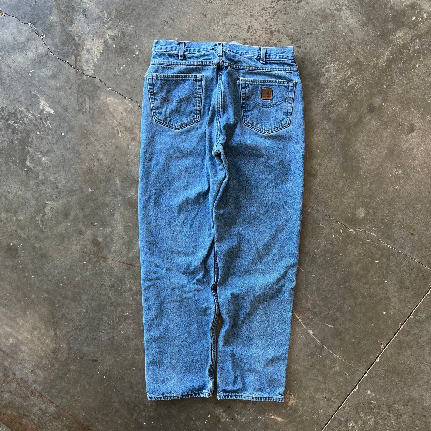 Vintage Plaided Carhartt Jeans